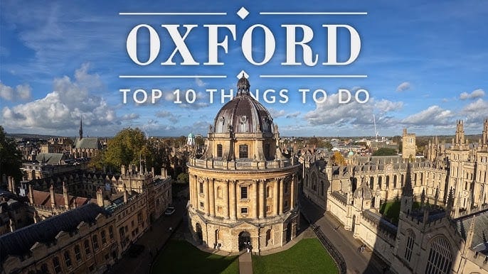 Best Things To Do In Oxford Uk