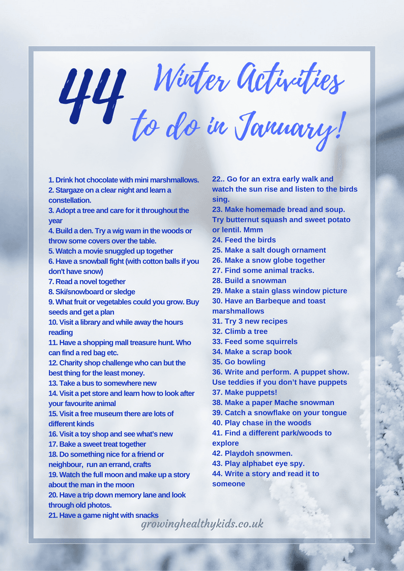 Things To Do In January For A Birthday Uk